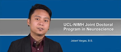 Video screenshot from UCL-NIMH Joint Doctoral Program in Neuroscience presentation